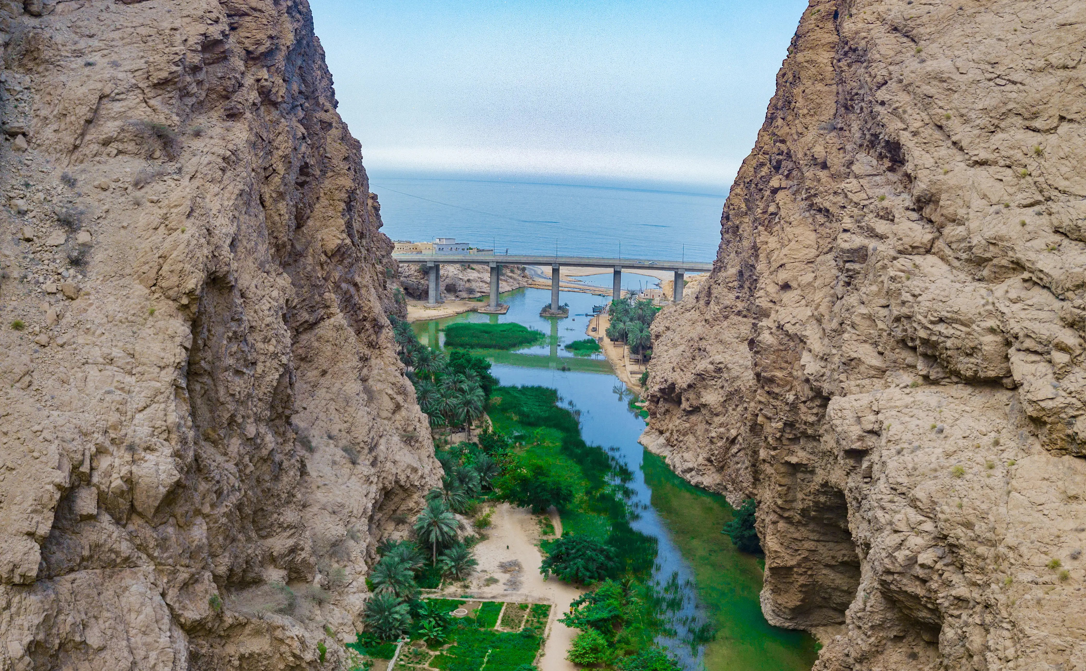 Wadi Shab & waterfalls